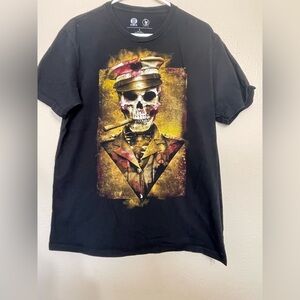 Get down art. Skull Men's Black Graphic T-Shirt